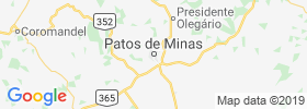 Patos De Minas map